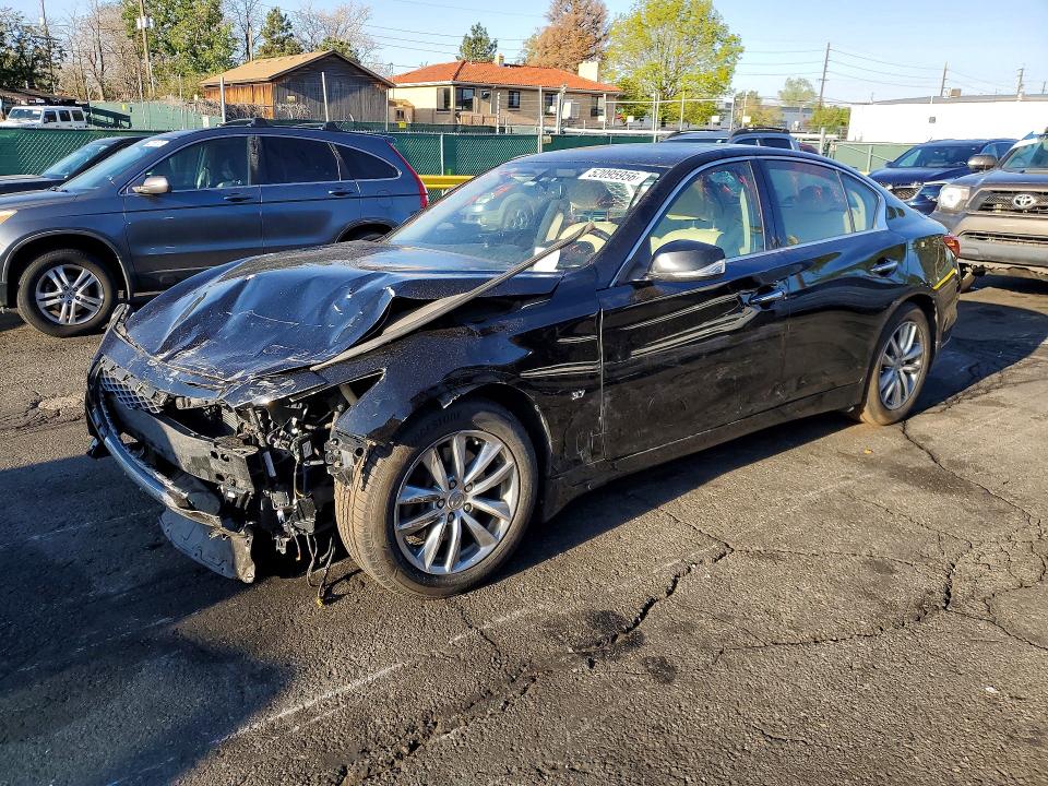 52095956 :رقم المزاد ، JN1BV7AR7EM702416 vin ، 2014 Infiniti Q50 مزاد بيع