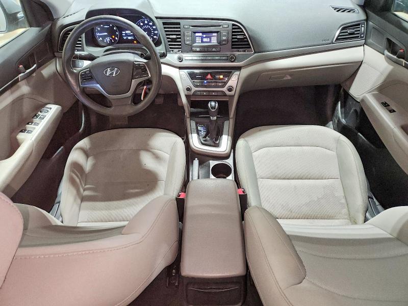 53608236 :رقم المزاد ، 5NPD74LF4HH146551 vin ، 2017 Hyundai Elantra مزاد بيع