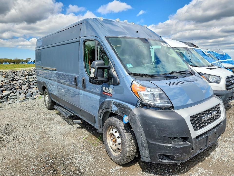 51295756 :رقم المزاد ، 3C6URVJGXLE143640 vin ، 2020 Ram Promaster 3500 مزاد بيع