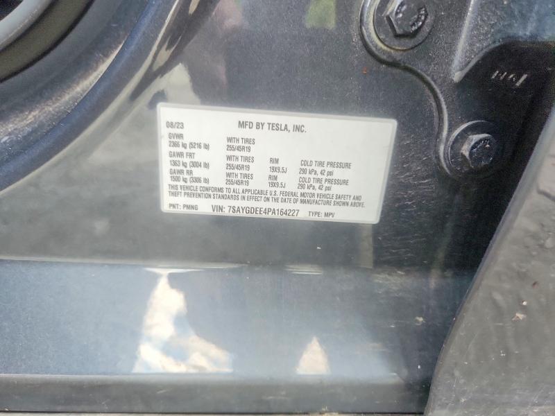 Aukcja sprzedaży 2023 Tesla Model Y, vin: 7SAYGDEE4PA164227, numer aukcji: 53101046