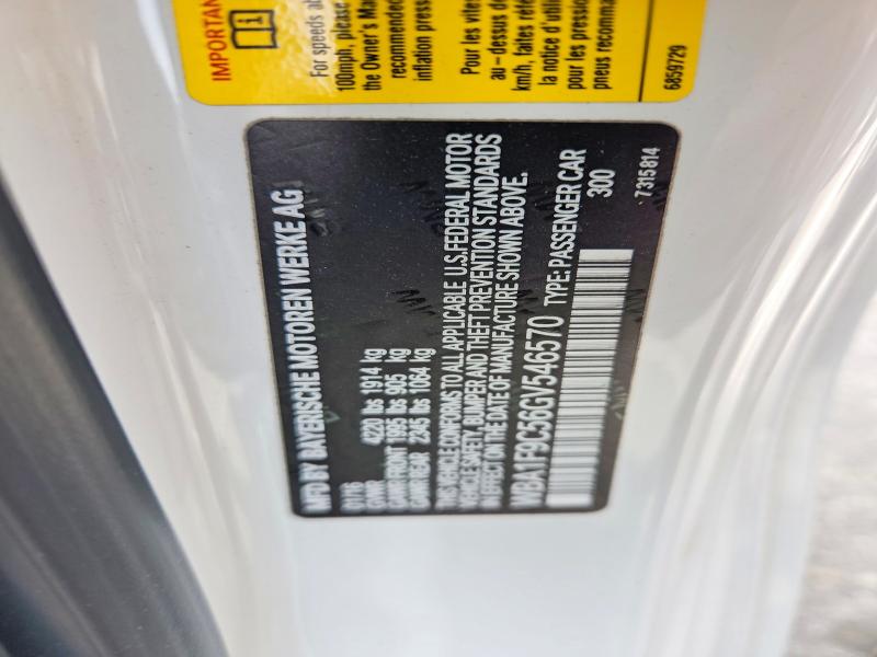 Продаж на аукціоні авто 2016 Bmw 228, vin: WBA1F9C56GV546570, номер лоту: 55412986