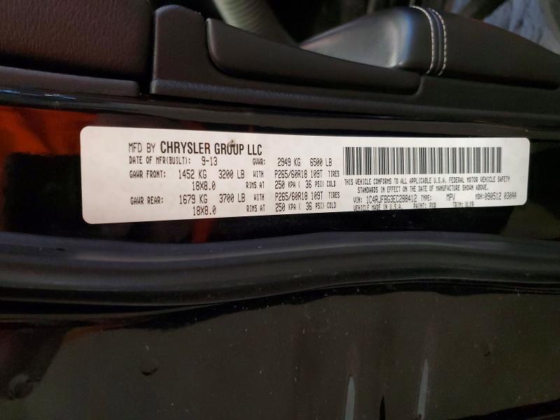 Aukcja sprzedaży 2014 Jeep Grand Cherokee, vin: 1C4RJFBG3EC288412, numer aukcji: 50671536