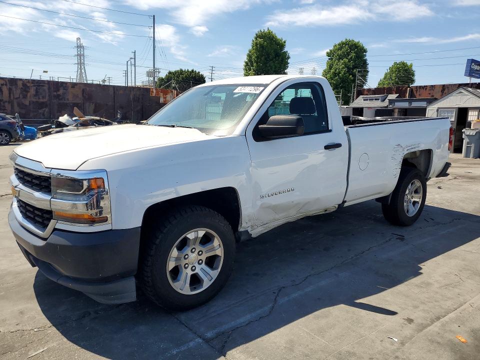 53411296 :رقم المزاد ، 1GCNCNEH1GZ378004 vin ، 2016 Chevrolet Silverado مزاد بيع