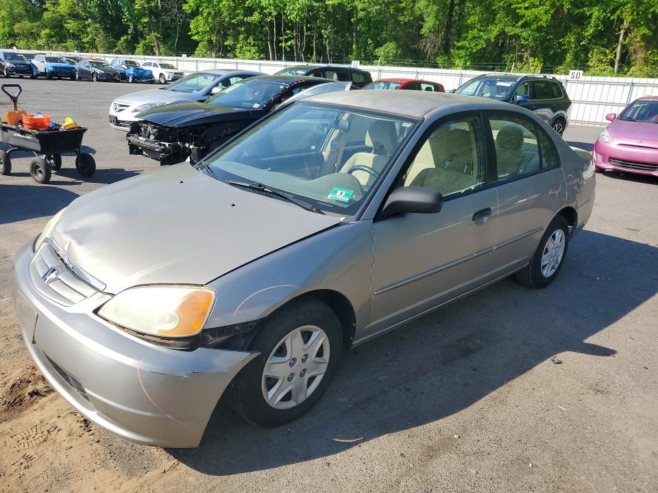 2003 Honda Civic მანქანა იყიდება აუქციონზე, vin: 2HGES16533H608413, აუქციონის ნომერი: 53755436