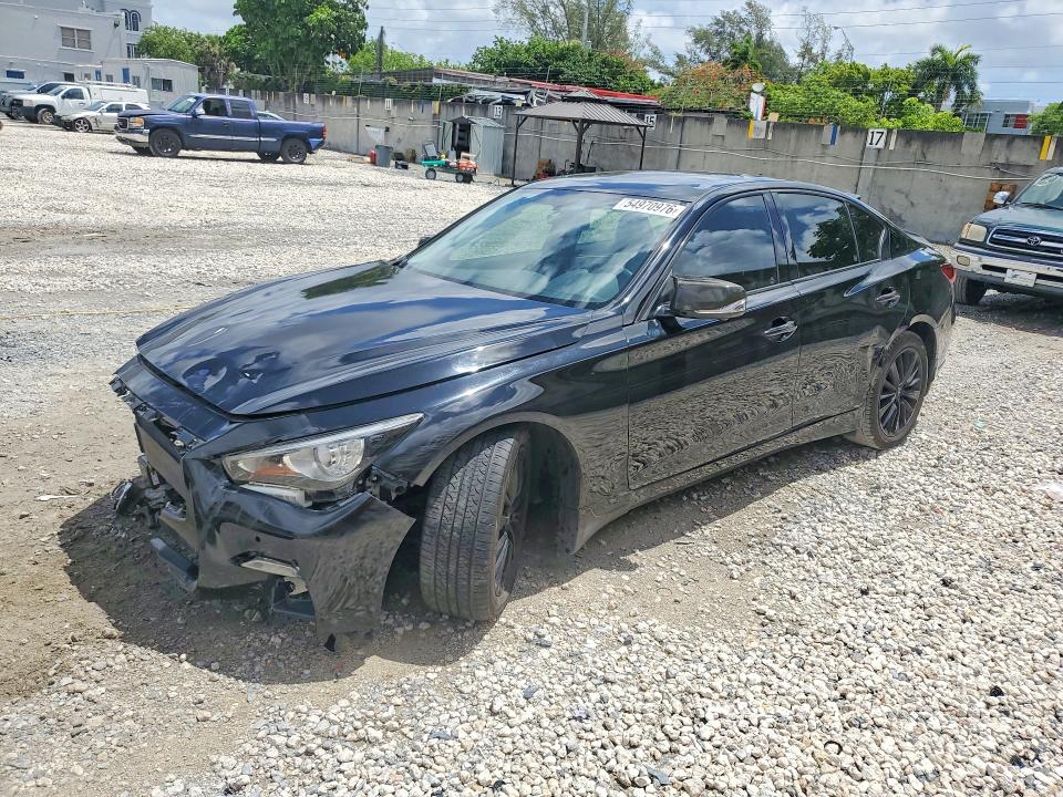 2021 Infiniti Q50 მანქანა იყიდება აუქციონზე, vin: JN1EV7BP0MM700810, აუქციონის ნომერი: 54970976
