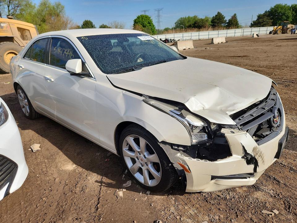 2014 Cadillac Ats მანქანა იყიდება აუქციონზე, vin: 1G6AA5RX9E0120128, აუქციონის ნომერი: 51847496