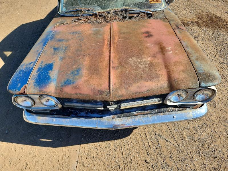 1962 Chevrolet Corvaire მანქანა იყიდება აუქციონზე, vin: 20927W298565, აუქციონის ნომერი: 54392666