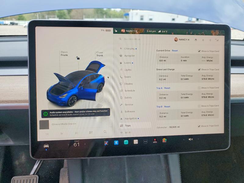 Aukcja sprzedaży 2022 Tesla Model Y, vin: 7SAYGDEE4NF463183, numer aukcji: 52890596