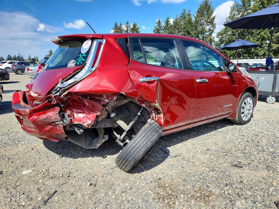 Продажа на аукционе авто 2015 Nissan Leaf, vin: 1N4AZ0CP2FC332909, номер лота: 54098746