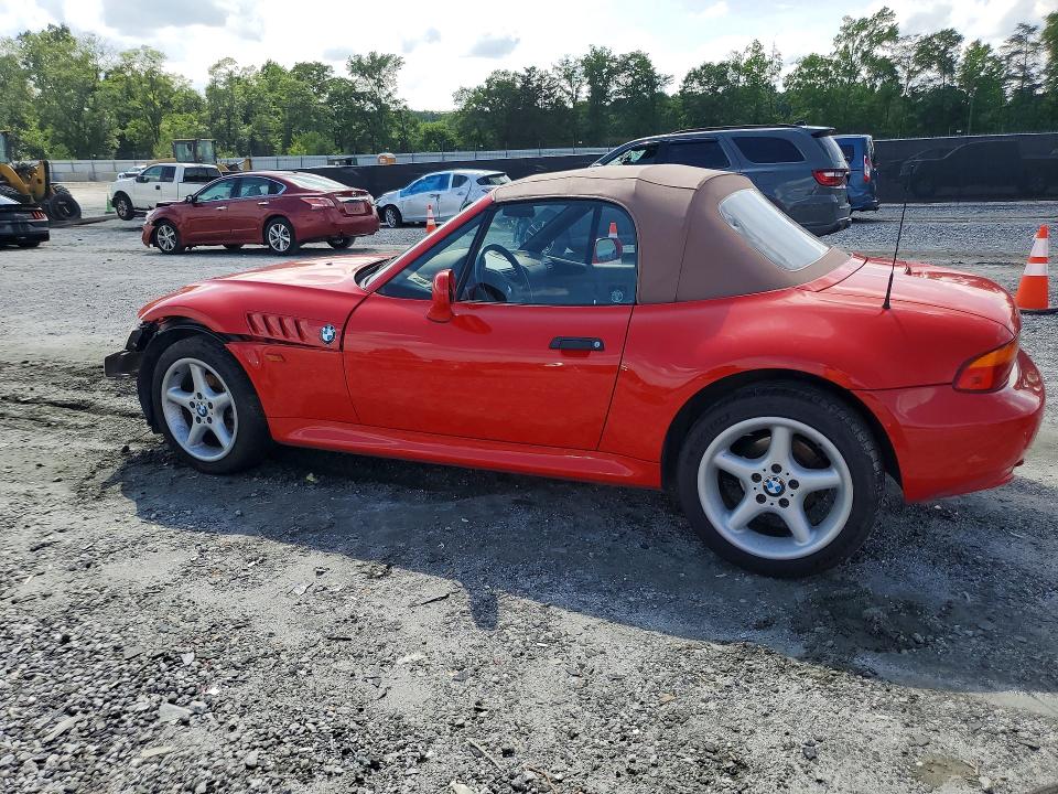 Aukcja sprzedaży 1998 Bmw Z3, vin: 4USCJ3323WLC12727, numer aukcji: 54726076