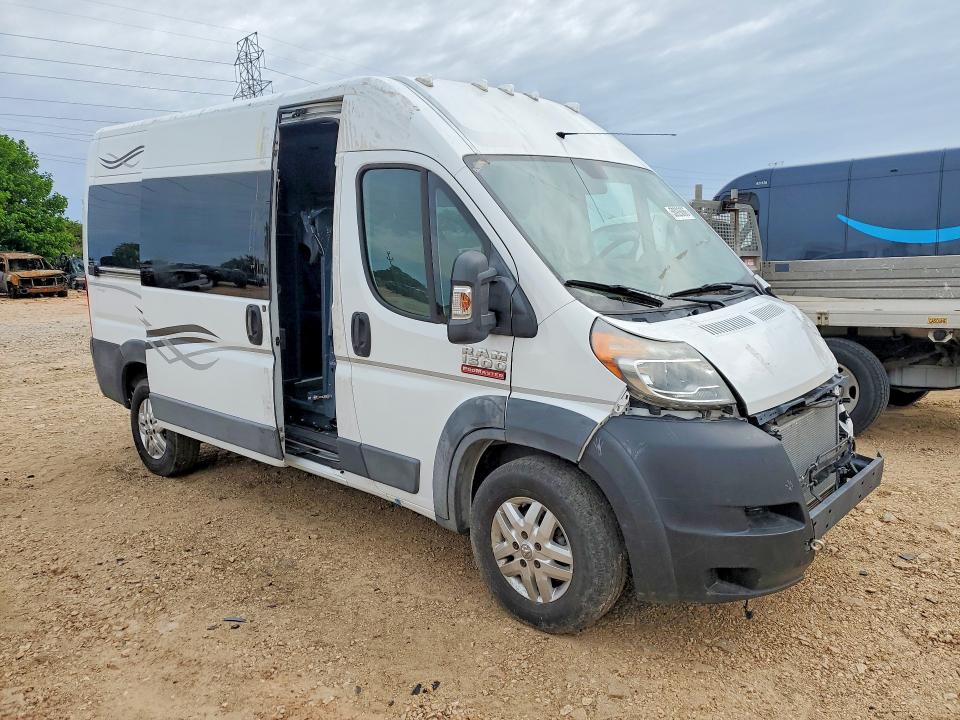 50926866 :رقم المزاد ، 3C6TRVBG1FE503067 vin ، 2015 Ram Promaster 1500 مزاد بيع