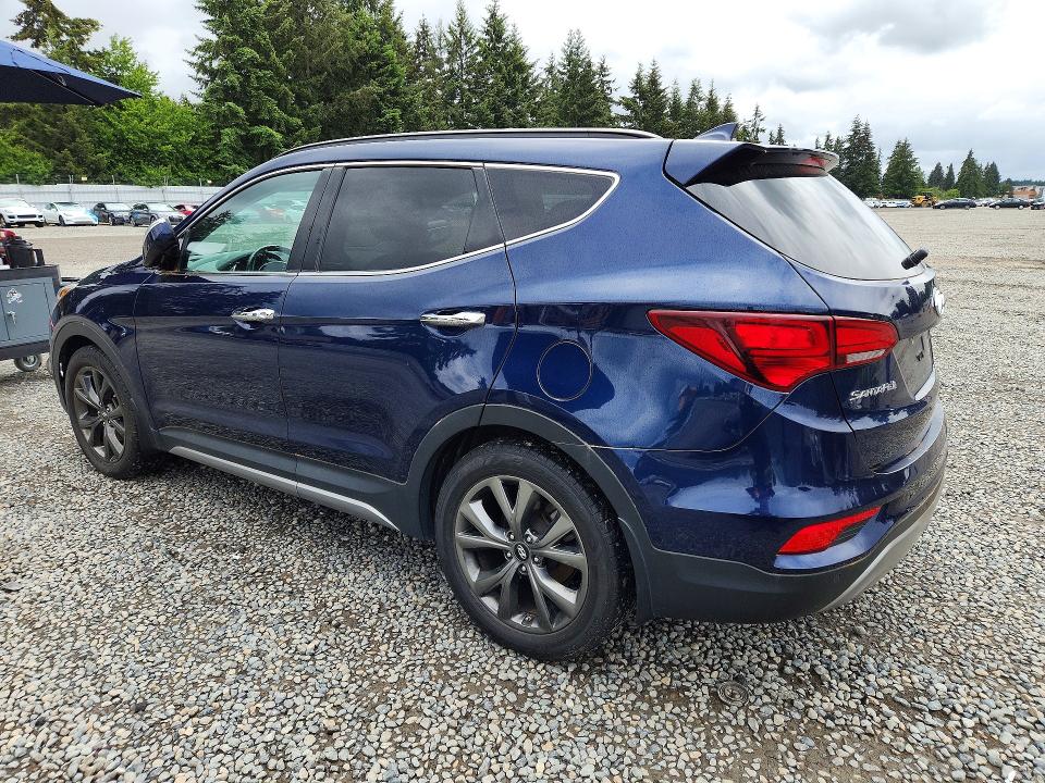 Продажа на аукционе авто 2017 Hyundai Santa Fe Sport, vin: 5XYZWDLA1HG493257, номер лота: 52951216