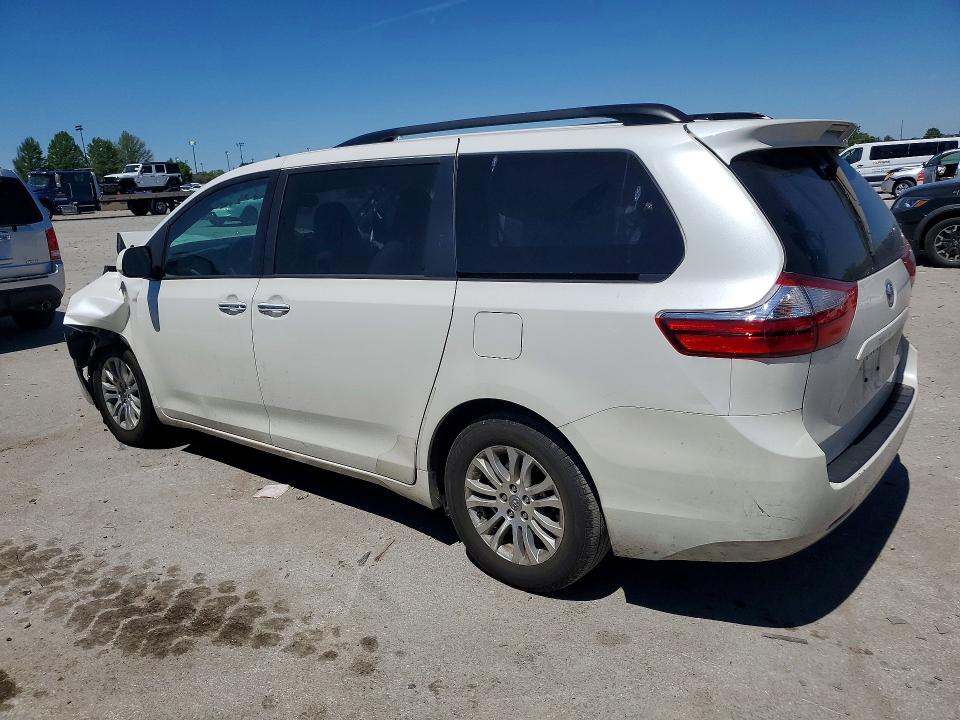 53788906 :رقم المزاد ، 5TDYZ3DC2HS821415 vin ، 2017 Toyota Sienna مزاد بيع