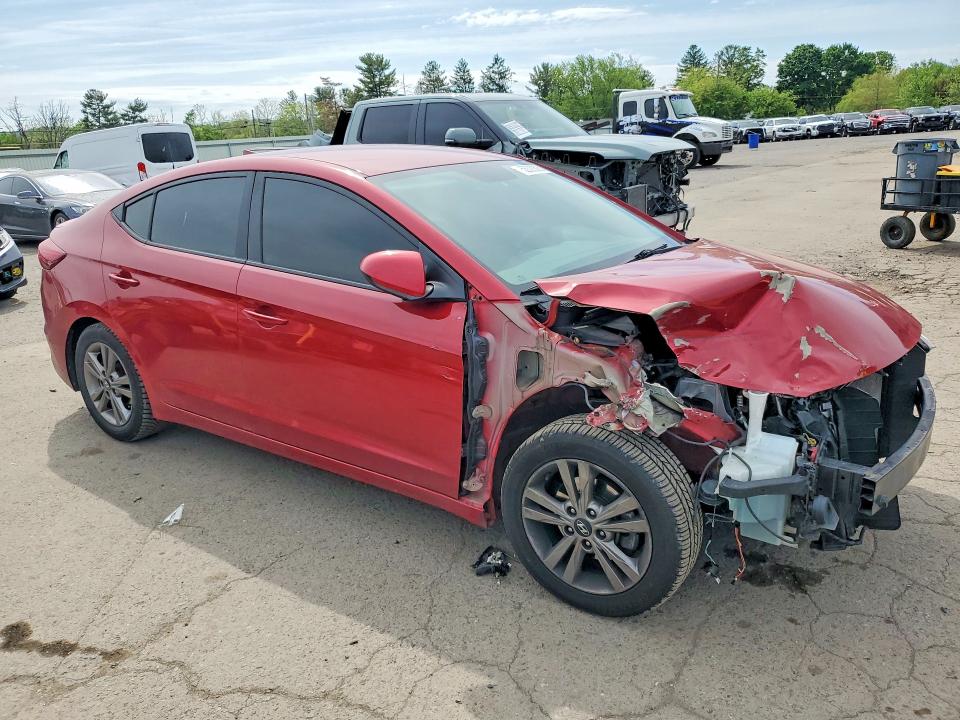 53320306 :رقم المزاد ، KMHD84LF6JU697777 vin ، 2018 Hyundai Elantra مزاد بيع