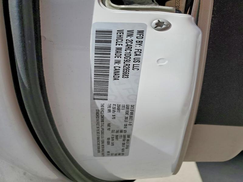 Aukcja sprzedaży 2020 Chrysler Voyager, vin: 2C4RC1DG9LR265683, numer aukcji: 54508136