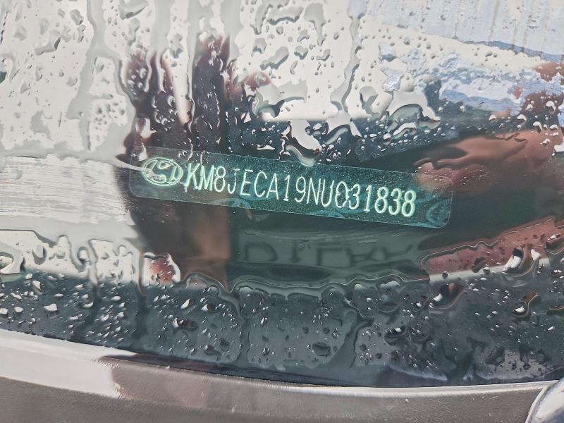2022 Hyundai Tucson მანქანა იყიდება აუქციონზე, vin: KM8JECA19NU031838, აუქციონის ნომერი: 52502776