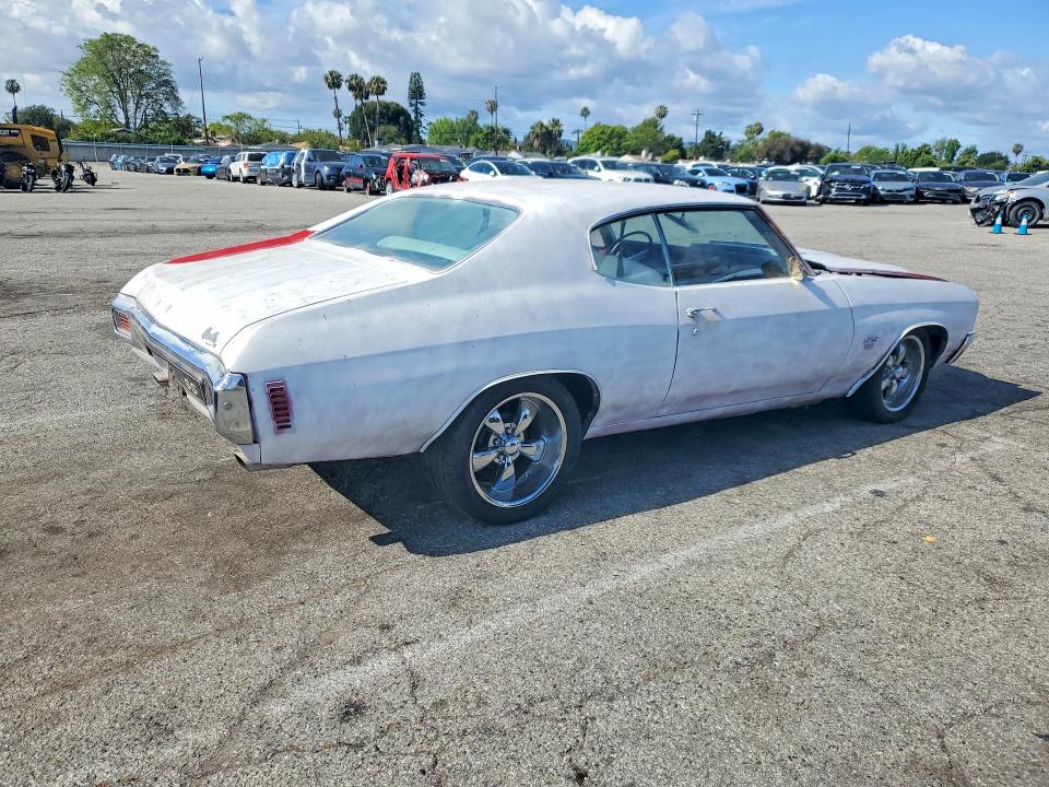 Aukcja sprzedaży 1970 Chevrolet Chevelless, vin: 136370K114612, numer aukcji: 51688406