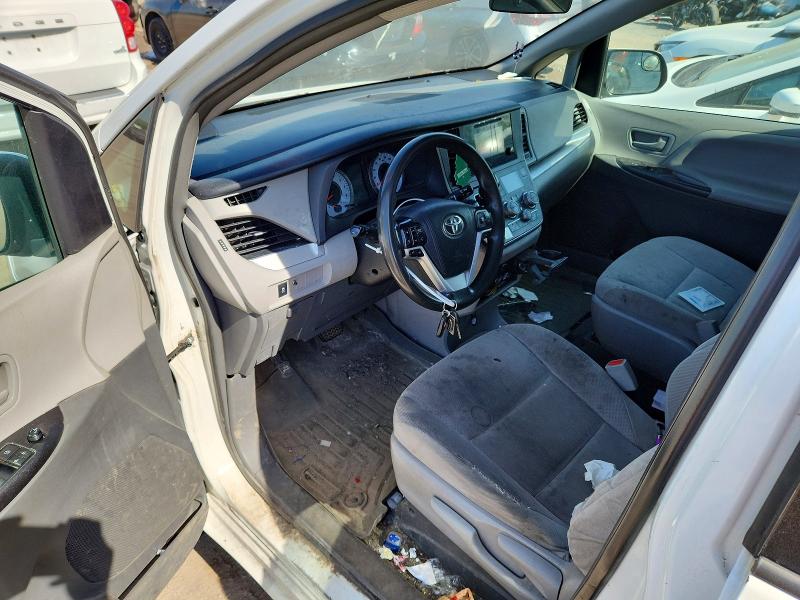 2017 Toyota Sienna მანქანა იყიდება აუქციონზე, vin: 5TDZZ3DC9HS854013, აუქციონის ნომერი: 49710546