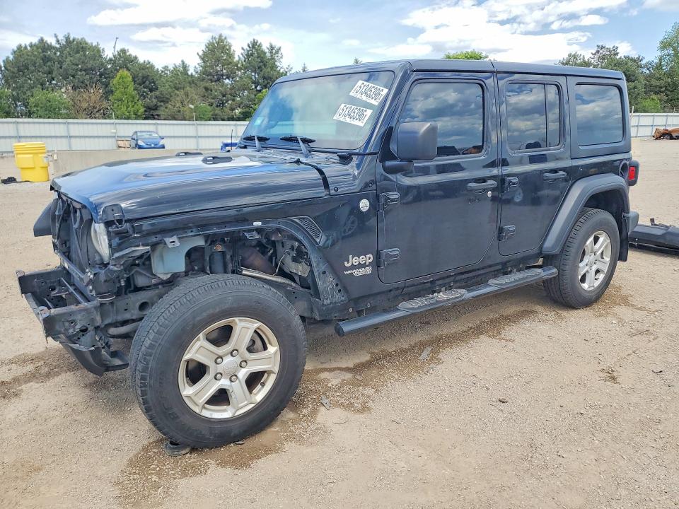 Продаж на аукціоні авто 2018 Jeep Wrangler Unlimited, vin: 1C4HJXDG2JW105248, номер лоту: 51345396