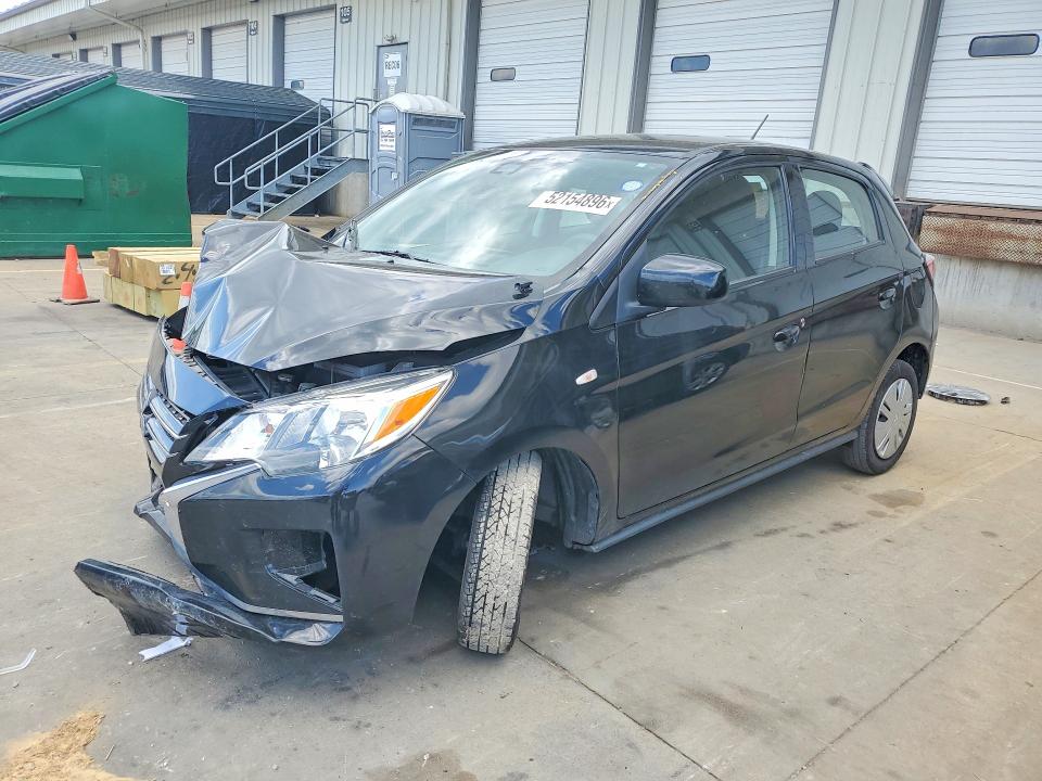 2021 Mitsubishi Mirage მანქანა იყიდება აუქციონზე, vin: ML32AUHJ5MH013184, აუქციონის ნომერი: 52154896