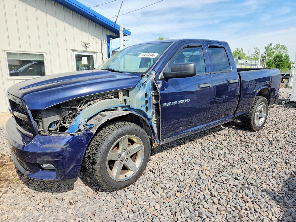 2012 Dodge Ram 1500 მანქანა იყიდება აუქციონზე, vin: 1C6RD7FT4CS312019, აუქციონის ნომერი: 55493646