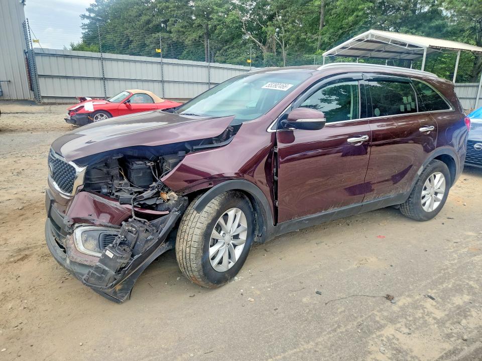 55392466 :رقم المزاد ، 5XYPGDA39HG329179 vin ، 2017 Kia Sorento مزاد بيع