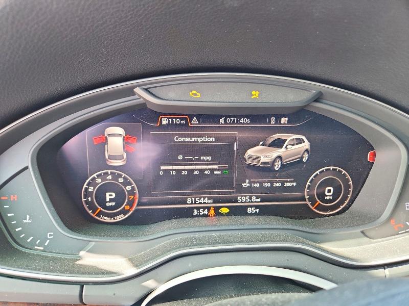 Продажа на аукционе авто 2019 Audi Q5, vin: WA1BNAFY4K2017706, номер лота: 54180036
