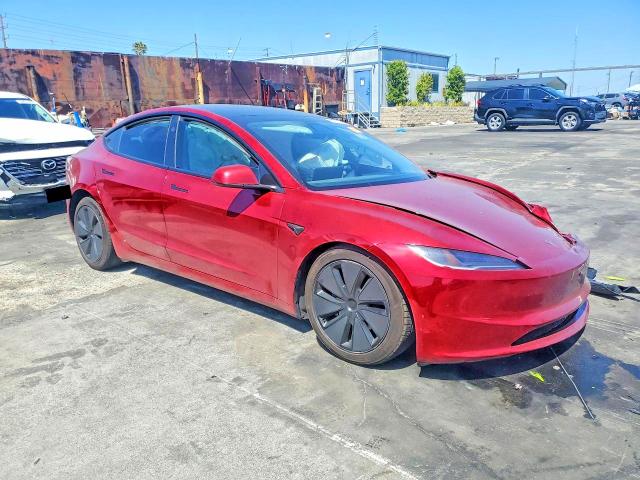 2025 Tesla Model 3 მანქანა იყიდება აუქციონზე, vin: 5YJ3E1EA5SF056607, აუქციონის ნომერი: 51911406