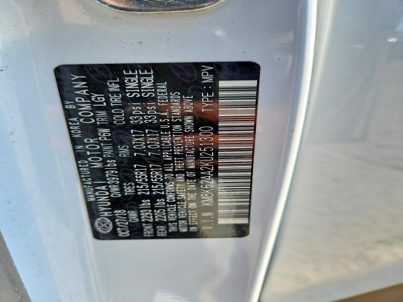 2019 Hyundai Kona მანქანა იყიდება აუქციონზე, vin: KM8K62AA2KU251300, აუქციონის ნომერი: 54173456