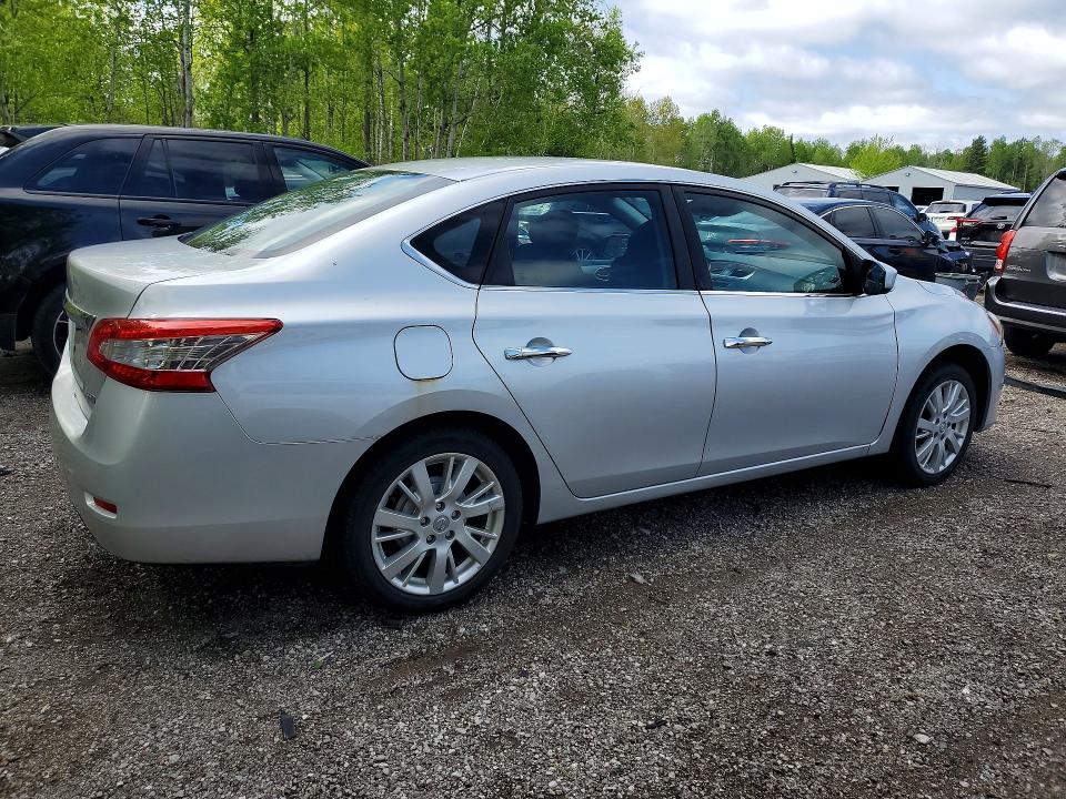 2014 Nissan Sentra მანქანა იყიდება აუქციონზე, vin: 3N1AB7APXEL665701, აუქციონის ნომერი: 54695106