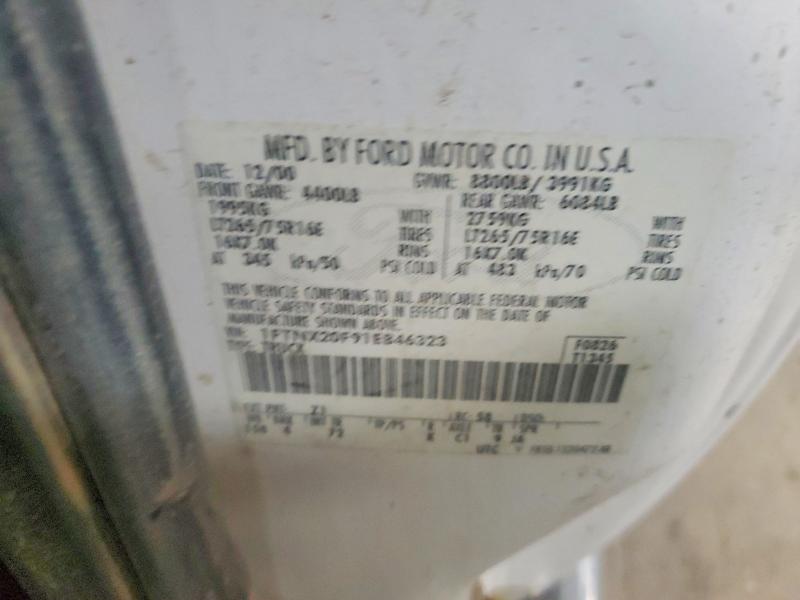 Aukcja sprzedaży 2001 Ford F250, vin: 1FTNX20F91EB46323, numer aukcji: 51881576