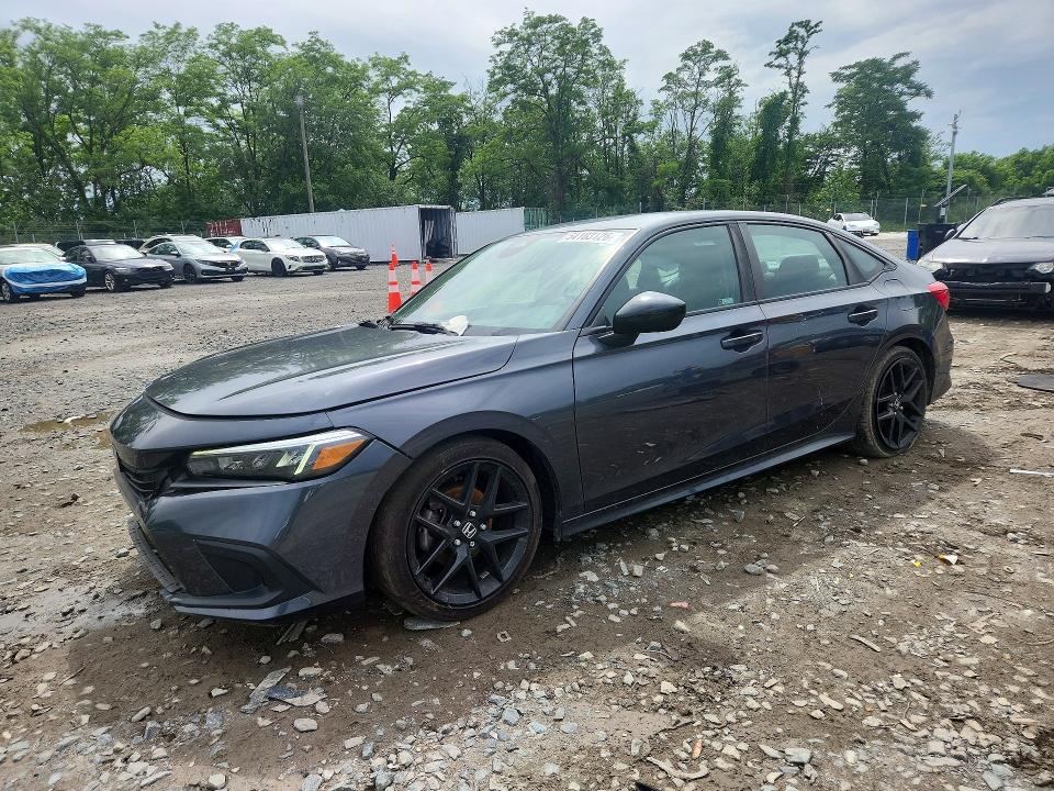 2022 Honda Civic მანქანა იყიდება აუქციონზე, vin: 2HGFE2F51NH574637, აუქციონის ნომერი: 54103126
