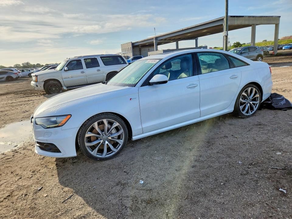 55379256 :رقم المزاد ، WAUHGAFC0EN053858 vin ، 2014 Audi A6 مزاد بيع