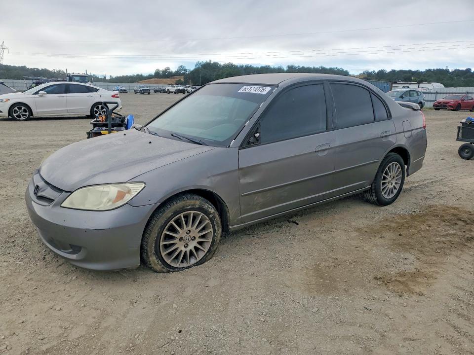 Продажа на аукционе авто 2005 Honda Civic, vin: 2HGES16585H560975, номер лота: 55174876