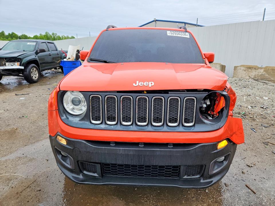 2018 Jeep Renegade მანქანა იყიდება აუქციონზე, vin: ZACCJBBB4JPG94904, აუქციონის ნომერი: 52650336