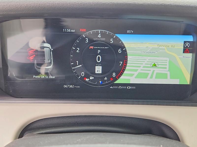 2020 Land Rover Range Rover Velar მანქანა იყიდება აუქციონზე, vin: SALYK2EX9LA267210, აუქციონის ნომერი: 54520466