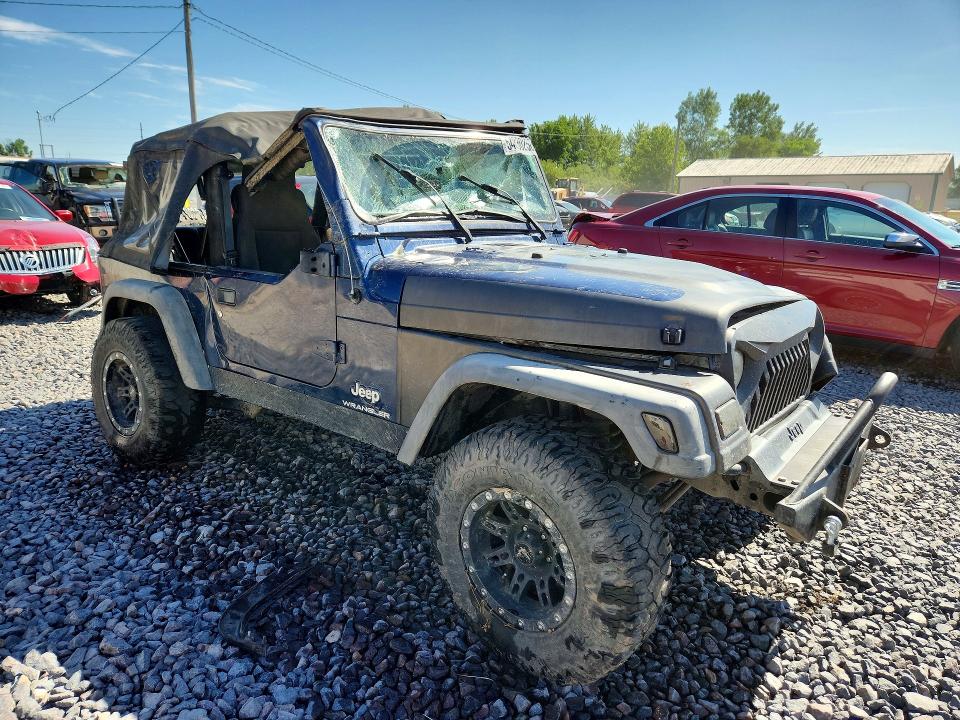 2003 Jeep Wrangler / Tj მანქანა იყიდება აუქციონზე, vin: 1J4FA29143P343902, აუქციონის ნომერი: 54830256