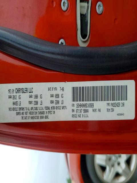 2009 Dodge Caliber მანქანა იყიდება აუქციონზე, vin: 1B3HB48A09D103928, აუქციონის ნომერი: 54445526
