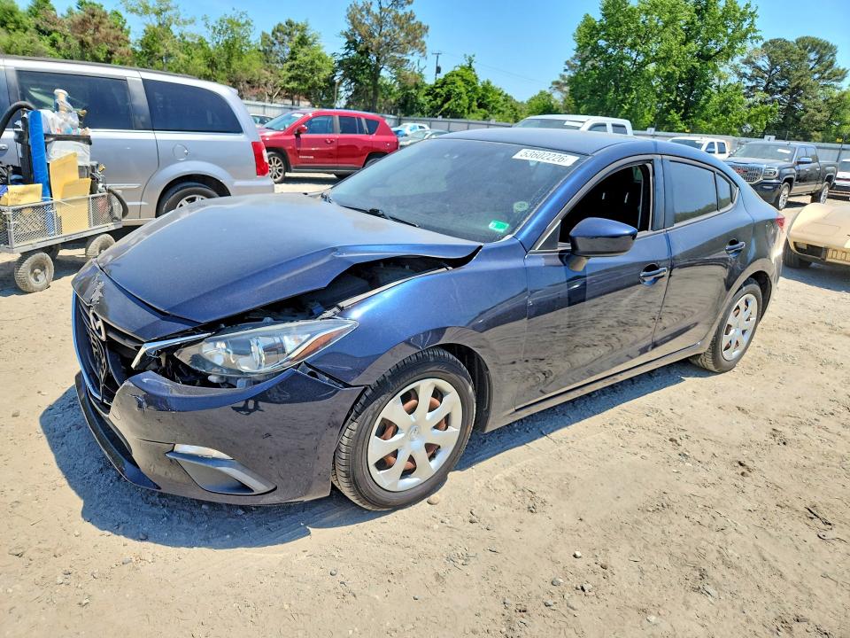 53602226 :رقم المزاد ، 3MZBM1T71GM300338 vin ، 2016 Mazda 3 مزاد بيع