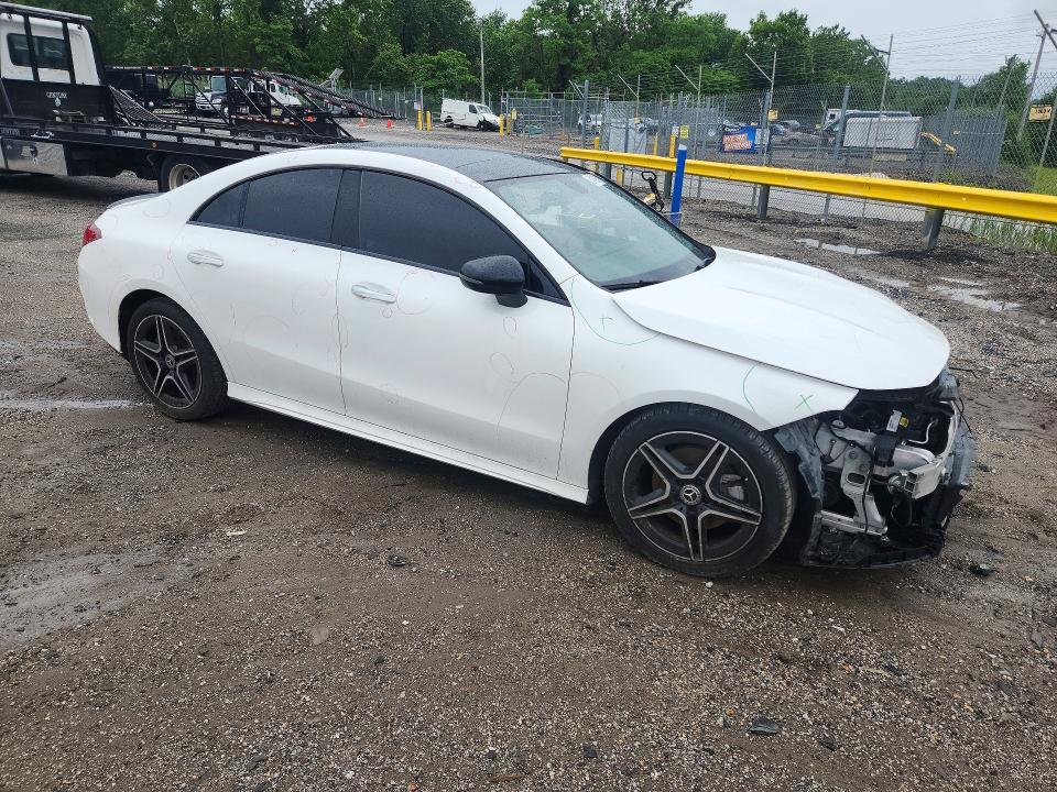 2022 Mercedes-benz Cla მანქანა იყიდება აუქციონზე, vin: W1K5J4HB0NN253044, აუქციონის ნომერი: 54168746
