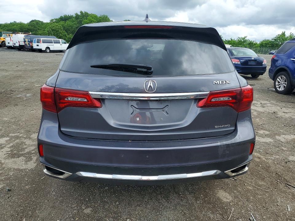 Продажа на аукционе авто 2017 Acura Mdx, vin: 5FRYD4H36HB015661, номер лота: 55169886