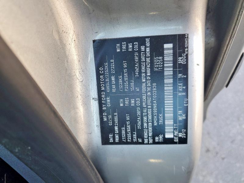 Продаж на аукціоні авто 2010 Ford Transit Connect, vin: NM0KS9BN6AT032836, номер лоту: 54236046