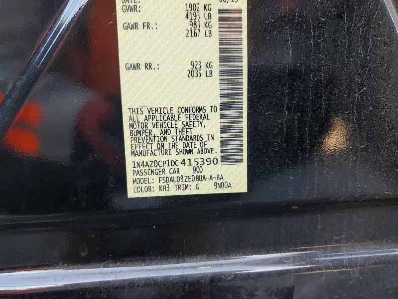 Aukcja sprzedaży 2013 Nissan Leaf, vin: 1N4AZ0CP1DC415390, numer aukcji: 54692376