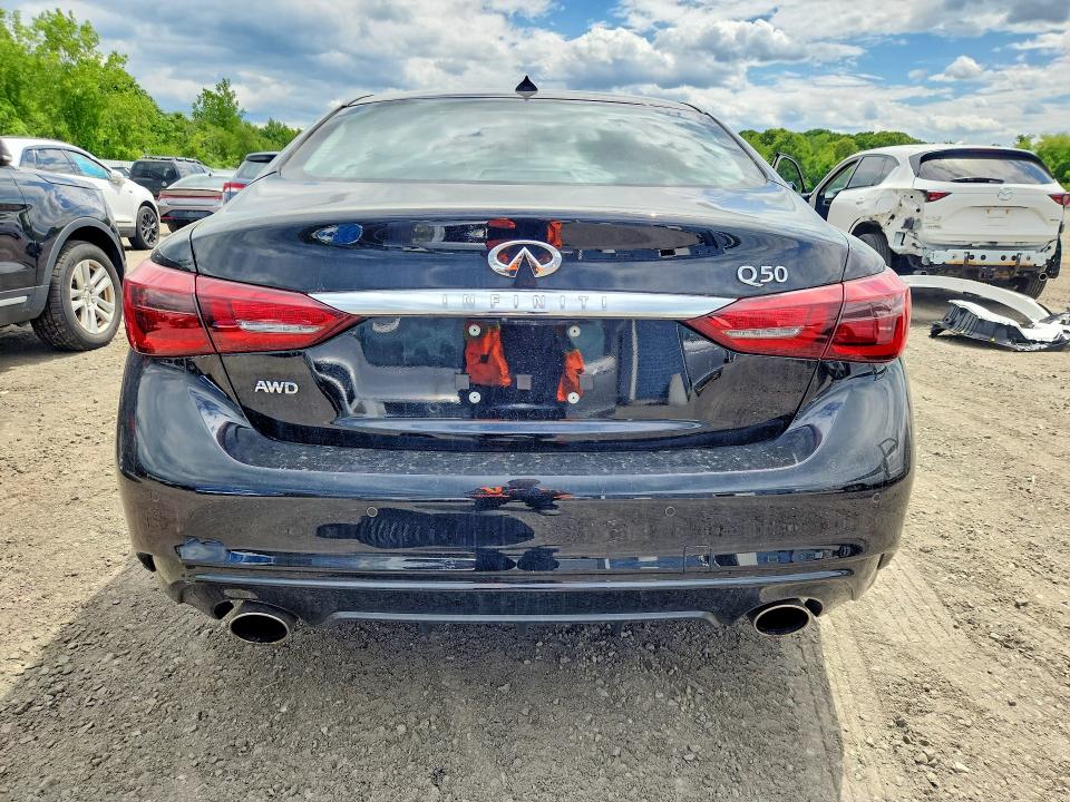 55557346 :رقم المزاد ، JN1EV7AR3JM610114 vin ، 2018 Infiniti Q50 مزاد بيع