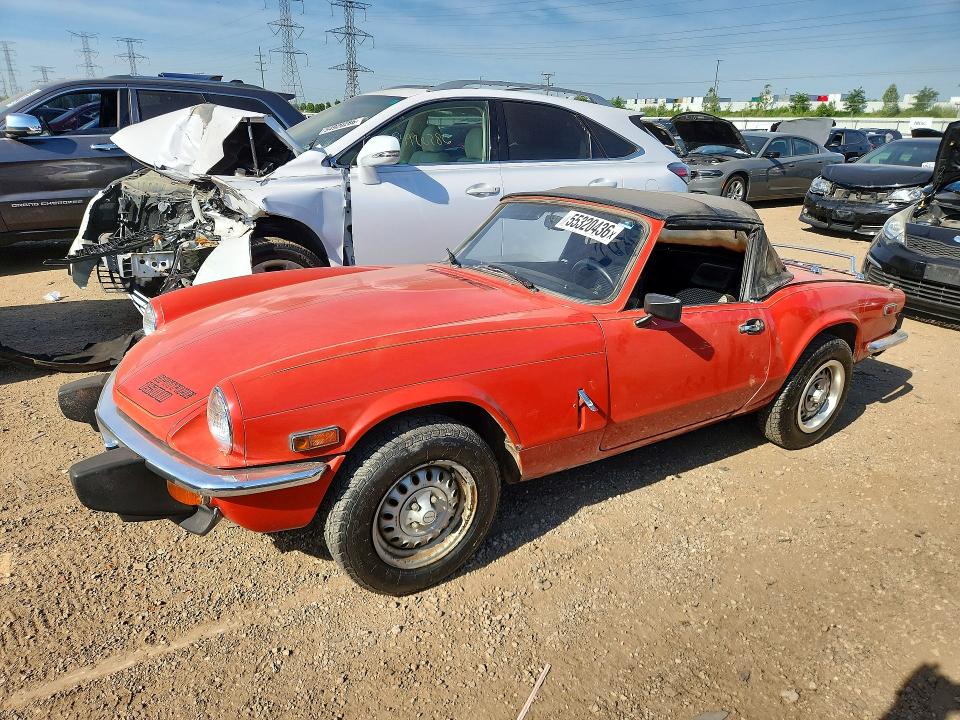 Продаж на аукціоні авто 1978 Triumph Car Spitfire 1500, vin: FM71487U, номер лоту: 55320436