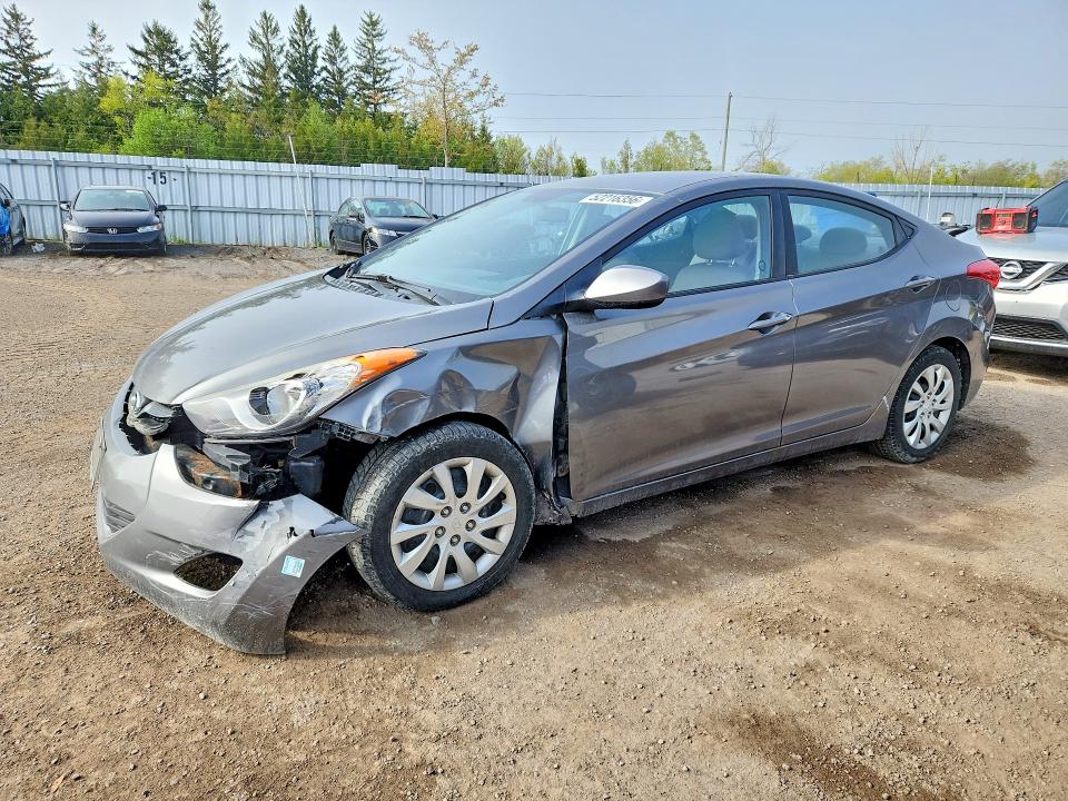 52216356 :رقم المزاد ، 5NPDH4AE6DH153809 vin ، 2013 Hyundai Elantra مزاد بيع