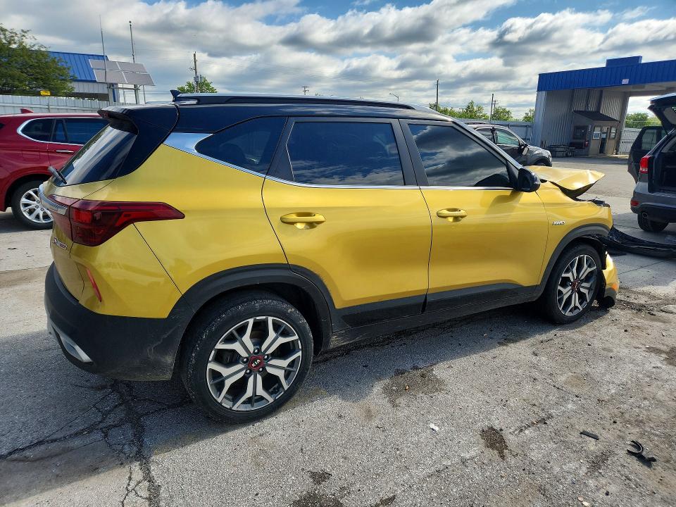 53386686 :رقم المزاد ، KNDEUCA29M7099734 vin ، 2021 Kia Seltos مزاد بيع