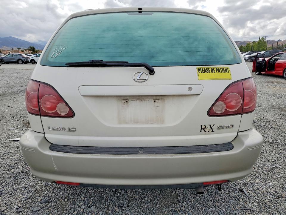 Aukcja sprzedaży 2000 Lexus Rx, vin: JT6GF10U0Y0077511, numer aukcji: 52256036