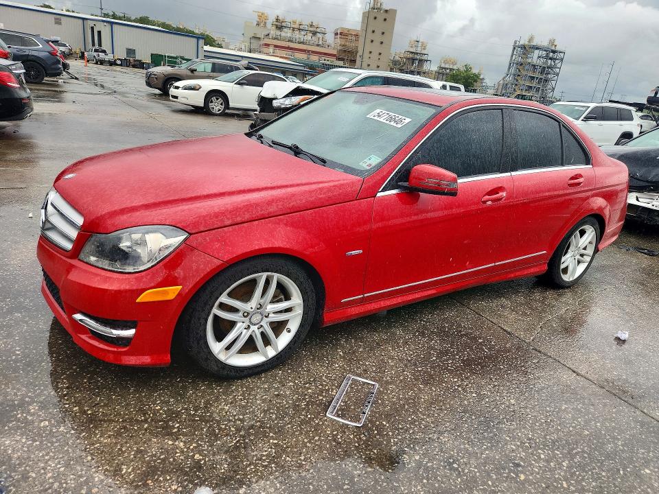 Aukcja sprzedaży 2012 Mercedes-benz C, vin: WDDGF4HBXCR203980, numer aukcji: 54716646