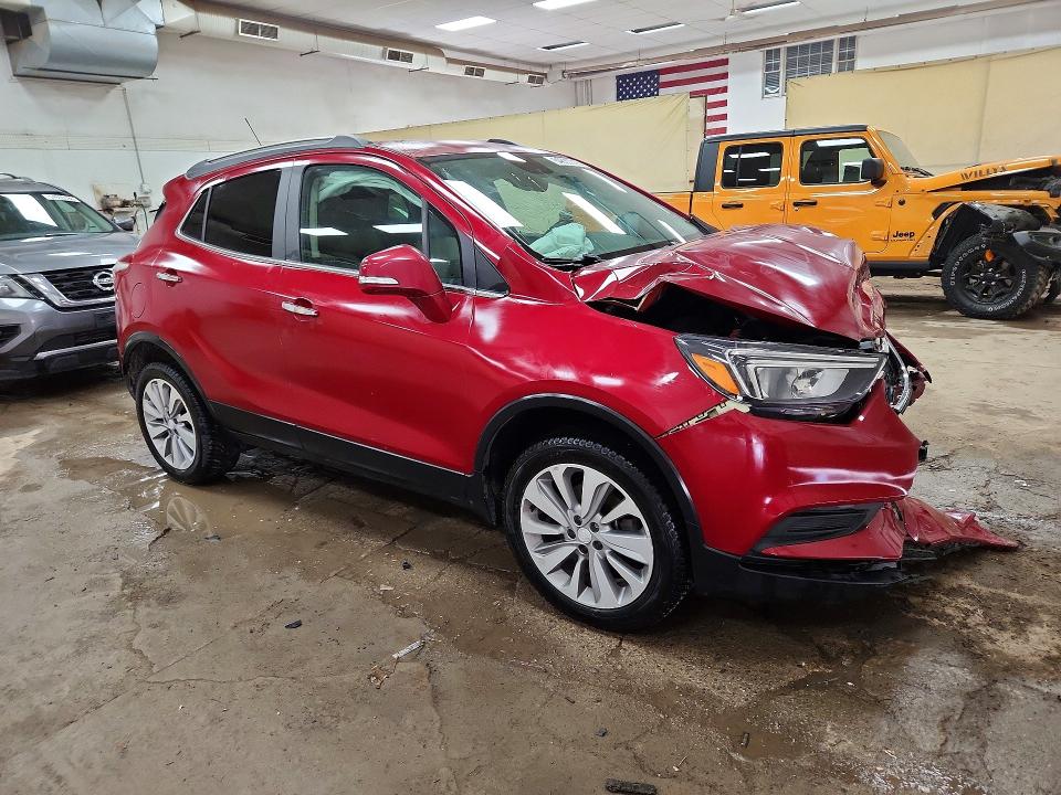 2017 Buick Encore მანქანა იყიდება აუქციონზე, vin: KL4CJESB9HB007030, აუქციონის ნომერი: 54837016